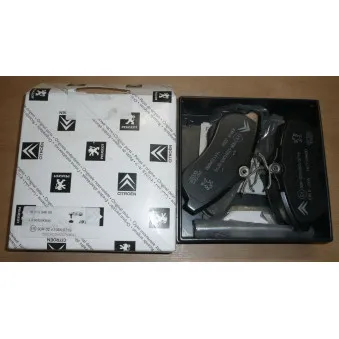 Jeu de 4 plaquettes de frein avant OE OEM 1611334680