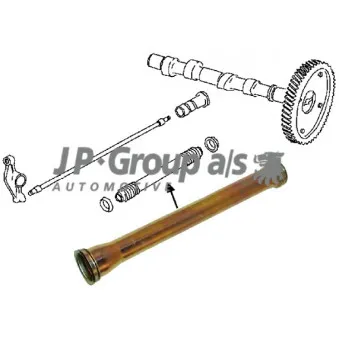 JP GROUP 8111600200 - Tube de protection de la tige du poussoir