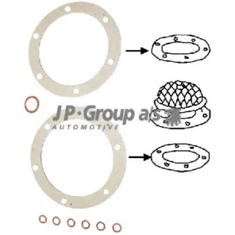 Joint d'étanchéité, tamis d'huile JP GROUP OEM 113198031