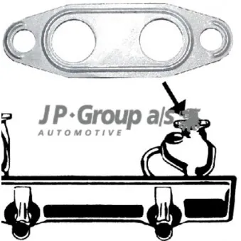JP GROUP 8121100400 - Joint d'étanchéité, tuyau d'échappement