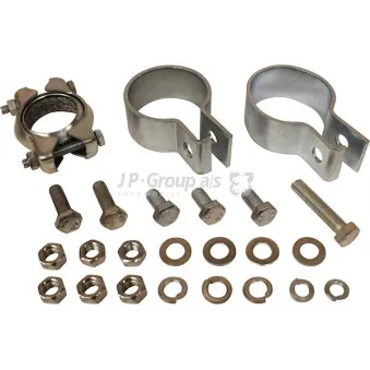 Kit d'assemblage, système d'échappement JP GROUP 8121700810