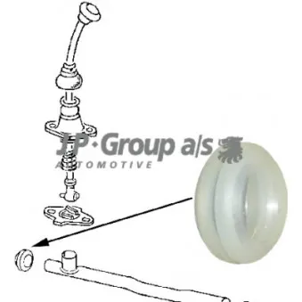 Douille, levier de vitesse JP GROUP 8131500300