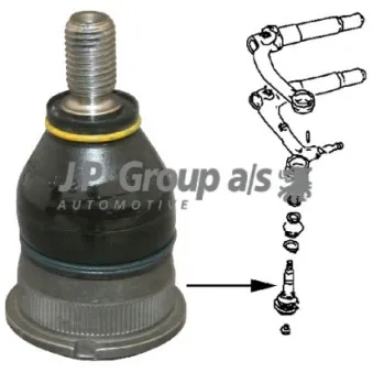 JP GROUP 8140300400 - Rotule de suspension