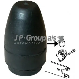 Butée élastique, suspension JP GROUP 8150050100 pour MAN NL 2,0 - 70cv