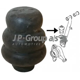 Butée élastique, suspension JP GROUP 8150250102
