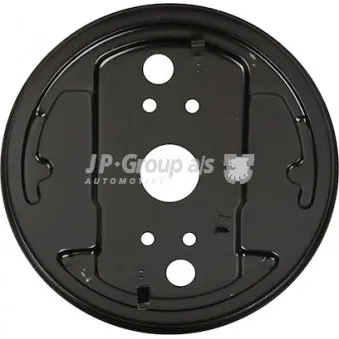 Déflecteur, disque de frein avant gauche JP GROUP 8164200870