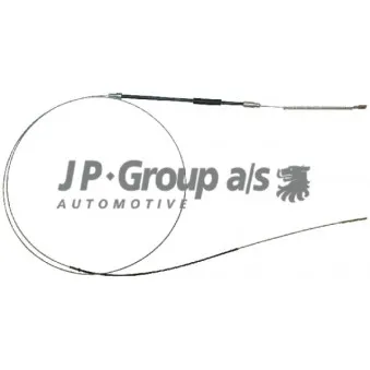 Tirette à câble, frein de stationnement JP GROUP 8170301200 pour VOLKSWAGEN TRANSPORTER - COMBI 1,6 - 47cv