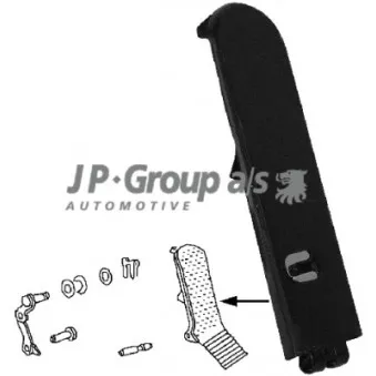 JP GROUP 8172100206 - Revêtement de pédale, accélérateur
