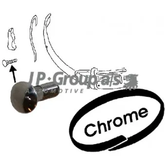 Boulon de sécurité JP GROUP OEM 1137071911 Boulon de sécurité JP GROUP OEM 1137071911