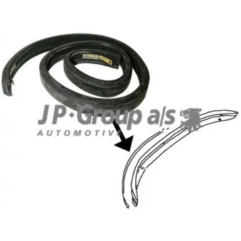 Baguette et bande protectrice, pare-chocs JP GROUP 8184300106
