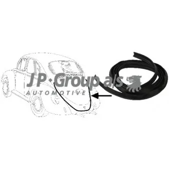 JP GROUP 8185500800 - Joint, capot-moteur