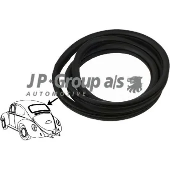 JP GROUP 8185900606 - Joint d'étanchéité, vitre arrière