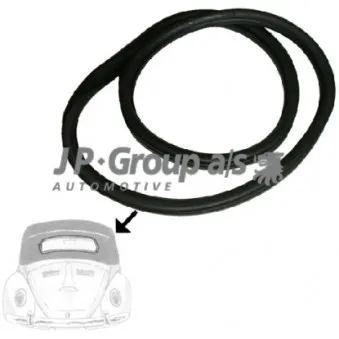 Joint d'étanchéité, vitre arrière JP GROUP 8185901906