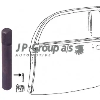 Charnière de porte JP GROUP 8187450500