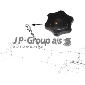 Appareil de commande, chauffage/ventilation JP GROUP 8188000300 pour VOLKSWAGEN TRANSPORTER - COMBI 1,5 - 44cv