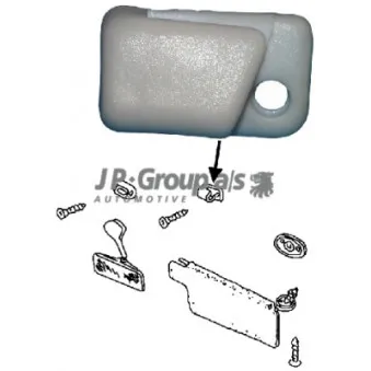Support, pare-soleil JP GROUP 8189801686