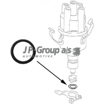 JP GROUP 8191150106 - Distributeur d'allumage