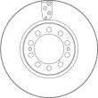 TRW DF5138S - Jeu de 2 disques de frein avant