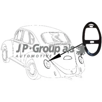 Joint, feu arrière JP GROUP OEM 111945191E
