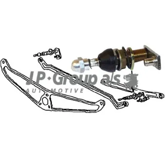 Tringlerie d'essuie-glace avant droit JP GROUP 8198150982