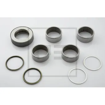 Kit d'assemblage, pivot de fusée d'essieu PE Automotive 011.470-00A pour MERCEDES-BENZ O 330 O 330 - 354cv