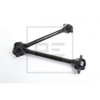 Triangle ou bras de suspension (train avant) PE Automotive 013.387-00A pour MERCEDES-BENZ ACTROS MP2 / MP3 5044 K - 435cv