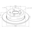 PE Automotive 016.655-00A - Jeu de 2 disques de frein avant