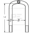 PE Automotive 035.199-00A - Bride de ressort