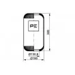 PE Automotive 084.031-70A - Ressort pneumatique, suspension pneumatique
