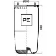 Ressort pneumatique, suspension pneumatique PE Automotive [084.084-71A]