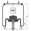 Ressort pneumatique, suspension pneumatique PE Automotive [084.100-73A]