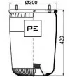 Ressort pneumatique, suspension pneumatique PE Automotive [084.116-71A]