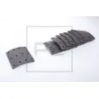 PE Automotive 086.119-00A - Kit de garnitures de frein, frein à tambour