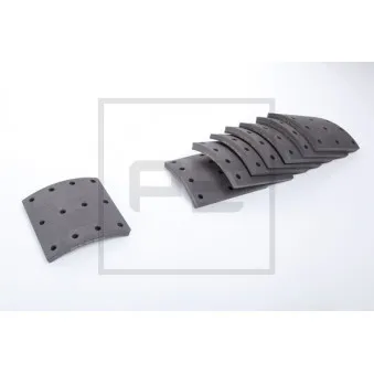 Kit de garnitures de frein, frein à tambour PE Automotive OEM 1522138