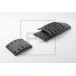 Kit de garnitures de frein, frein à tambour PE Automotive [086.136-00A]
