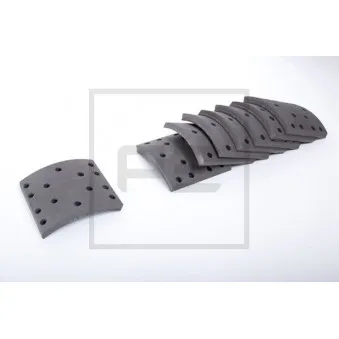 PE Automotive 086.164-00A - Kit de garnitures de frein, frein à tambour