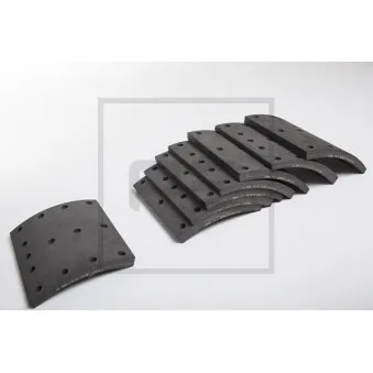 PE Automotive 086.175-00A - Kit de garnitures de frein, frein à tambour