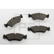 PE Automotive 086.320-00A - Jeu de 4 plaquettes de frein arrière