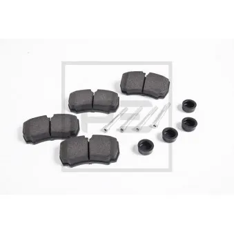 PE Automotive 086.355-00A - Jeu de 4 plaquettes de frein avant