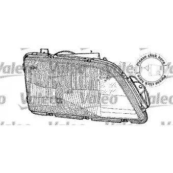 Projecteur principal VALEO [082682]