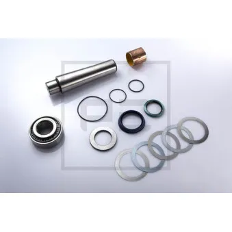 Kit d'assemblage, pivot de fusée d'essieu PE Automotive 121.004-00A pour SCANIA P,G,R,T - series P 340 - 340cv