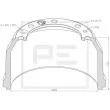 Tambour de frein PE Automotive [146.089-00A]