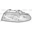 VALEO 087492 - Projecteur principal
