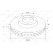 VALEO 186304 - Jeu de 2 disques de frein avant