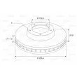 VALEO 197065 - Jeu de 2 disques de frein avant