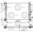 VALEO 231128 - Radiateur, refroidissement du moteur