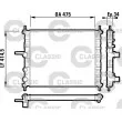 Radiateur, refroidissement du moteur VALEO [232557]