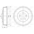 Tambour de frein VALEO [237078]