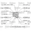 VALEO 251219 - Commutateur de colonne de direction