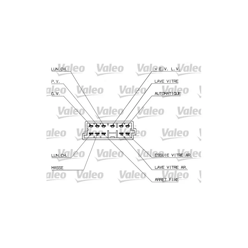 Commutateur de colonne de direction VALEO 251306 - Visuel 1